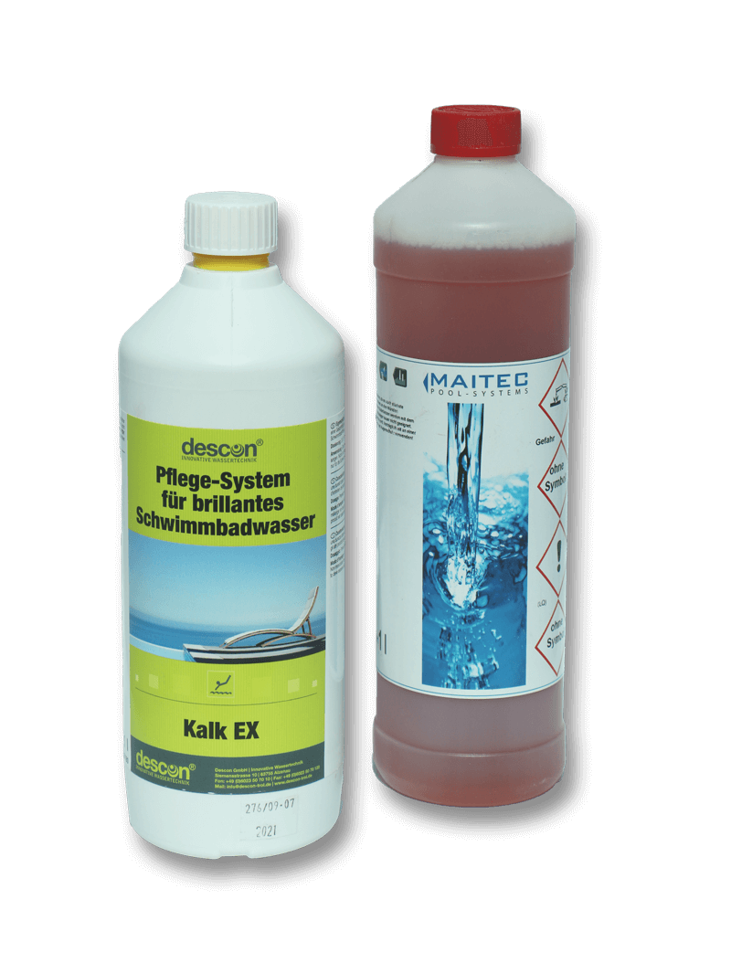 Descon Kalk Ex und Maitec Kalk- Grundreiniger
